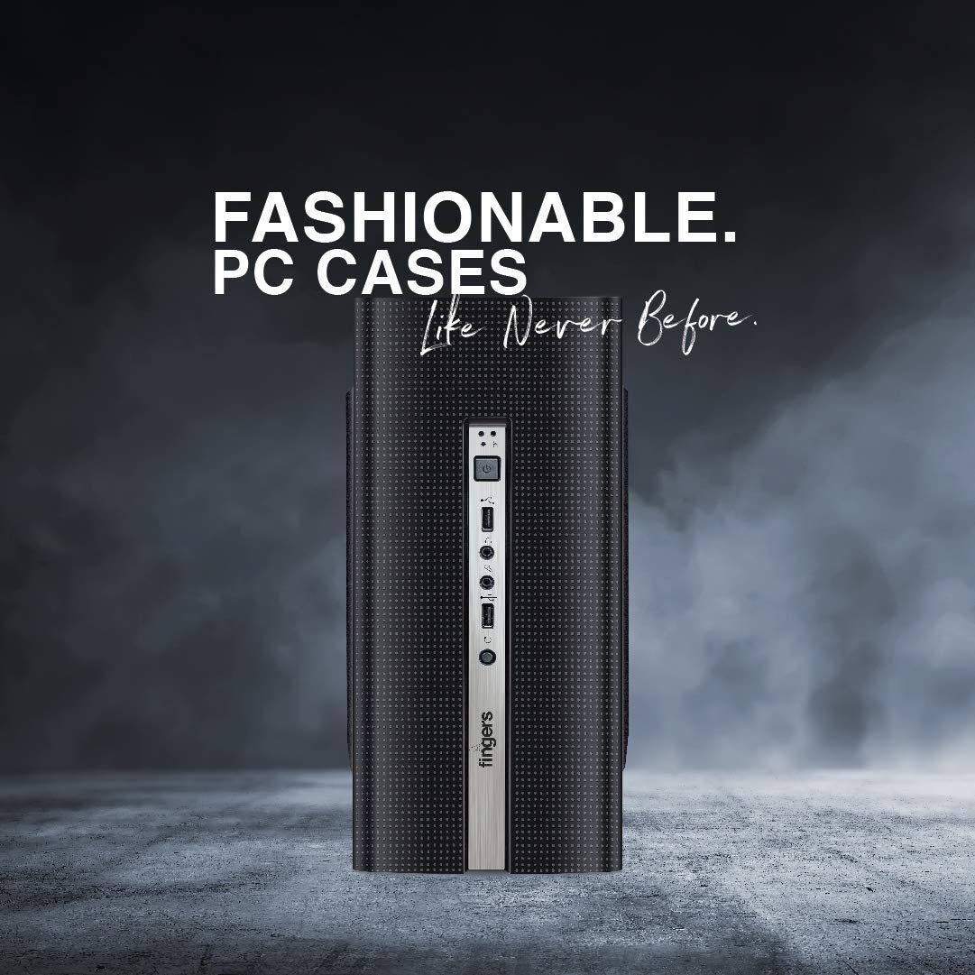 FINGERS Turbo-Mini Polycarbonate Super Compact Computer Case - Black FINGERS Turbo-Mini Polycarbonate Super Compact Computer Case - Black