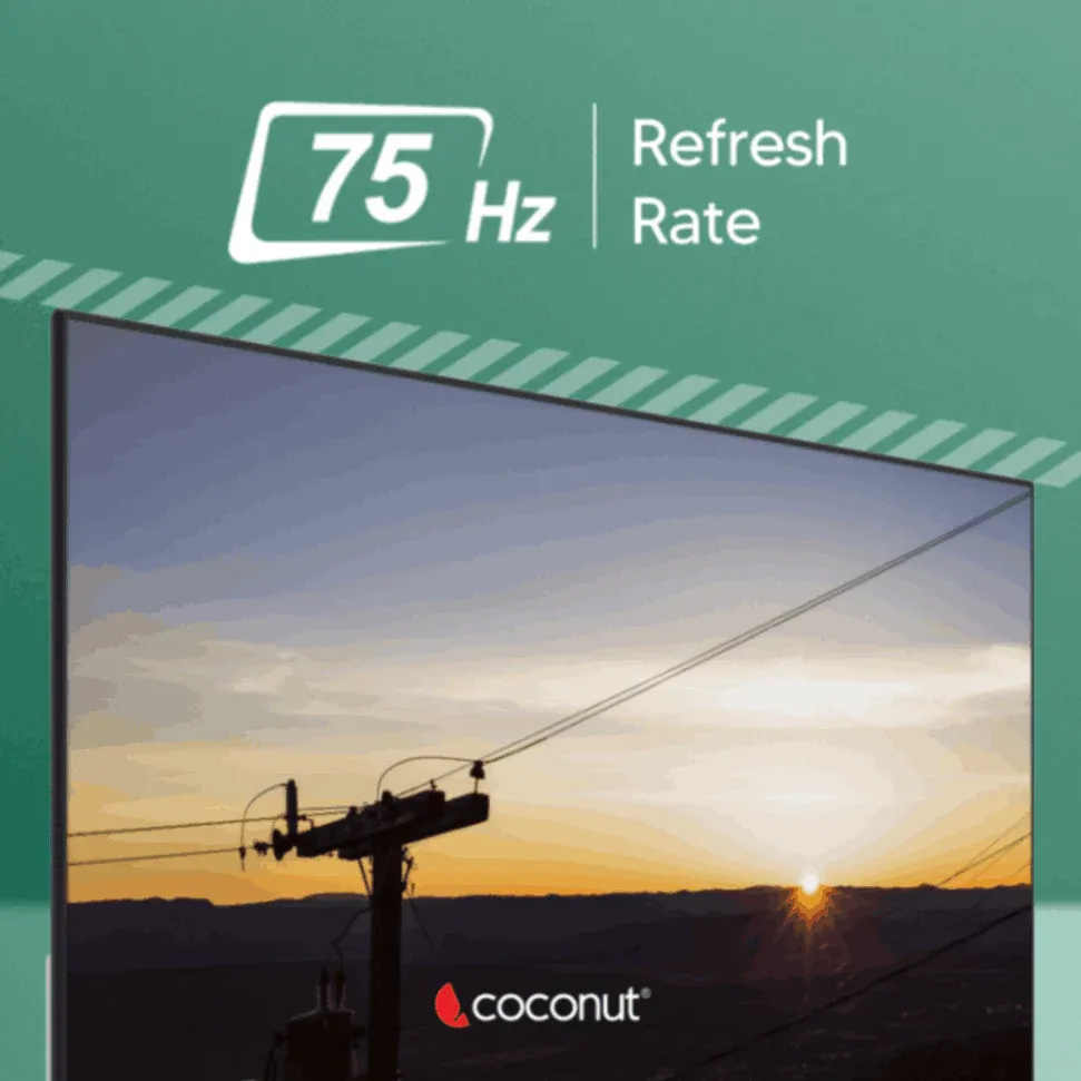 Coconut 27-inch 75Hz LED Monitor
