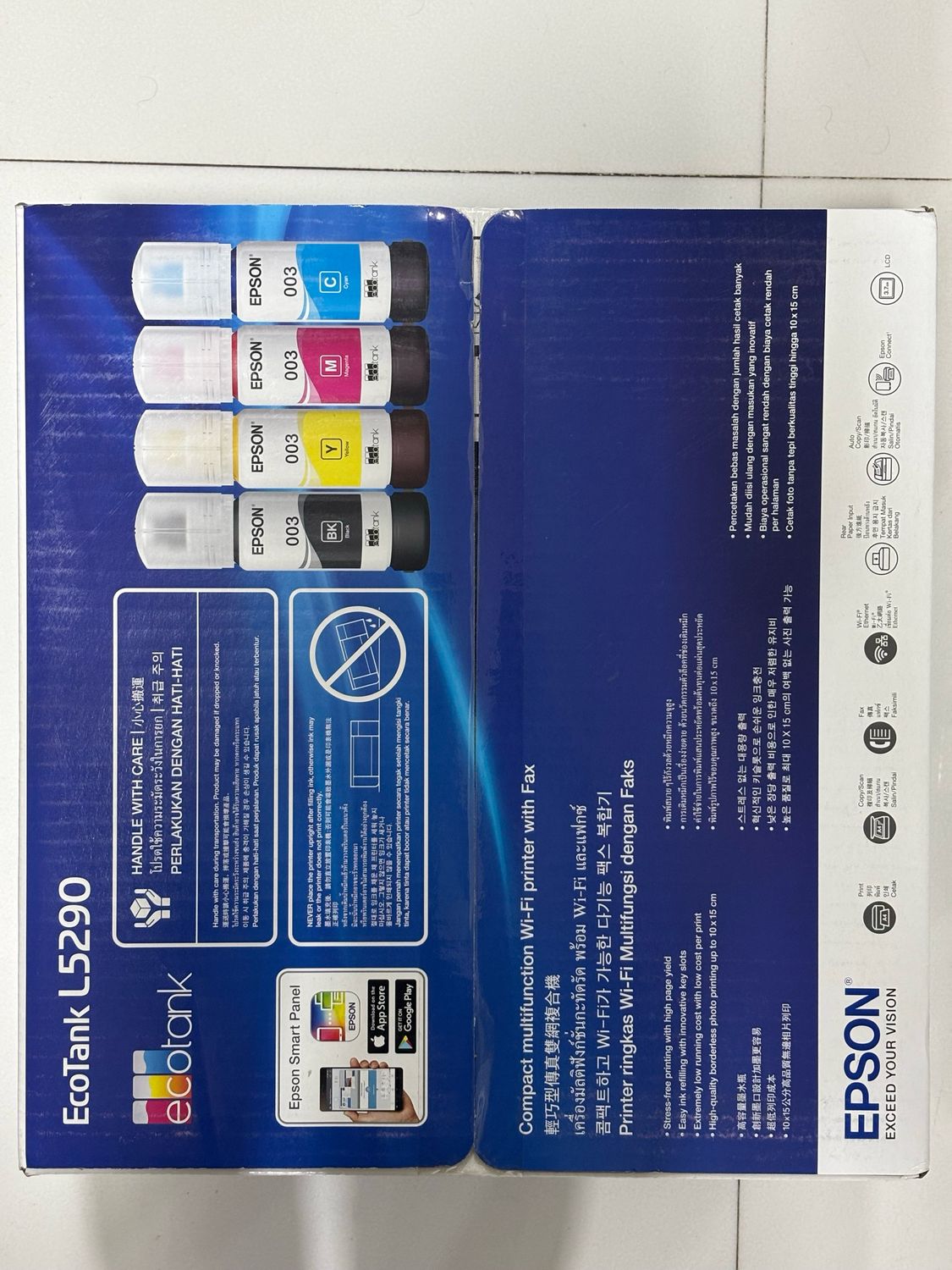 Epson Ecotank L5290 Multifunction Ink Tank Printer with ADF, WiFi