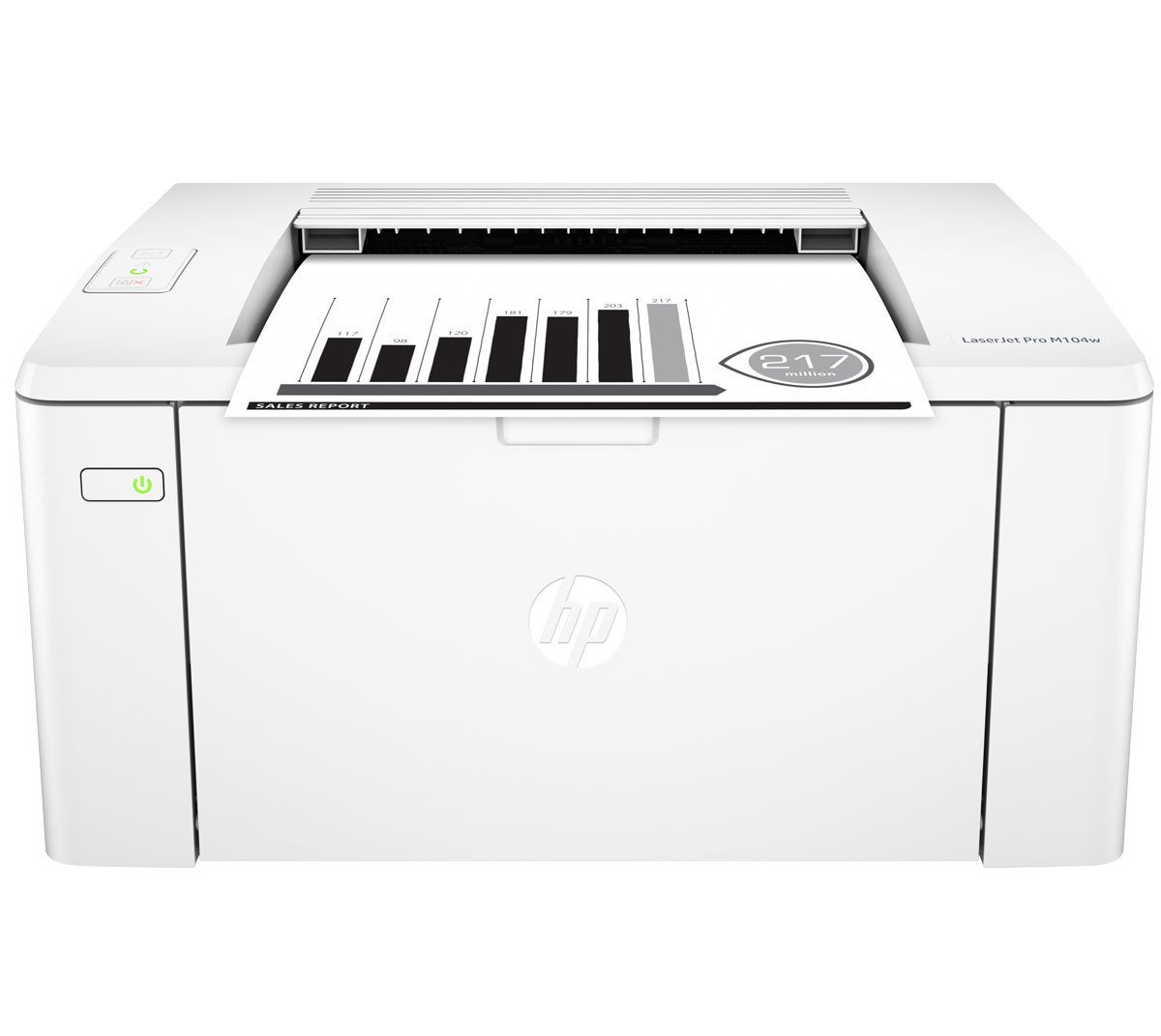 HP M104w Black on White Laser Printer , Print, Wifi