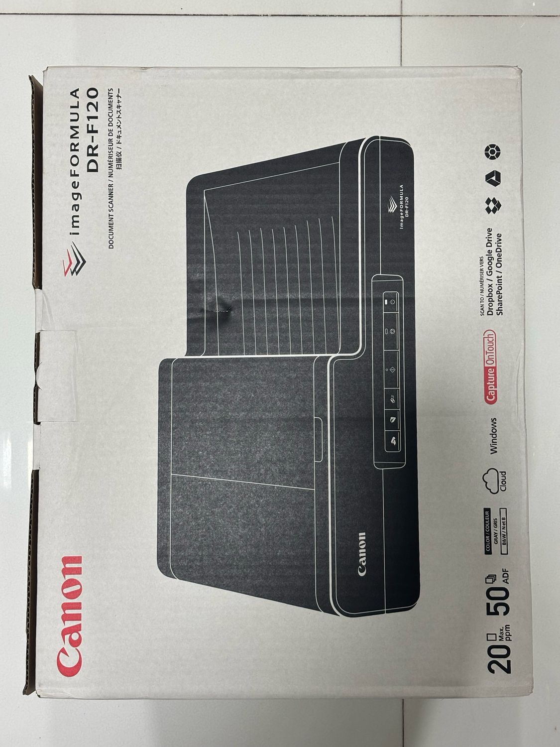 Canon Image Formula DR-F120 Document Scanner