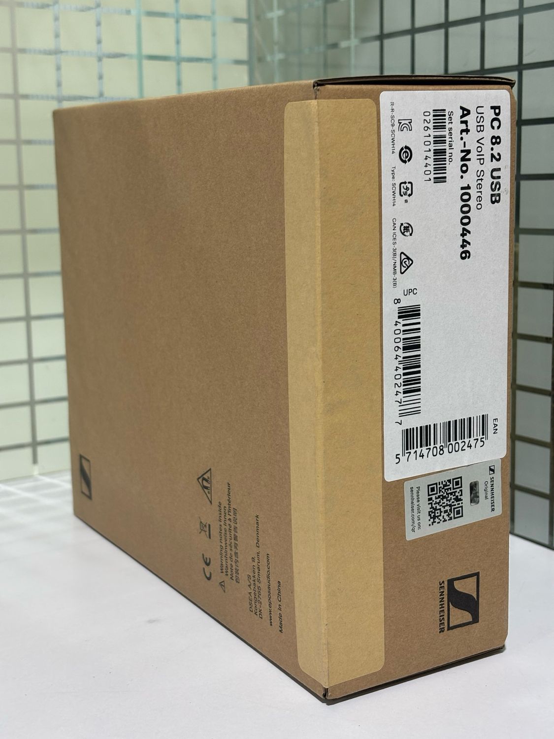 Sennheiser Epos PC 8.2 Wired On Ear Headphones with Mic (Black)