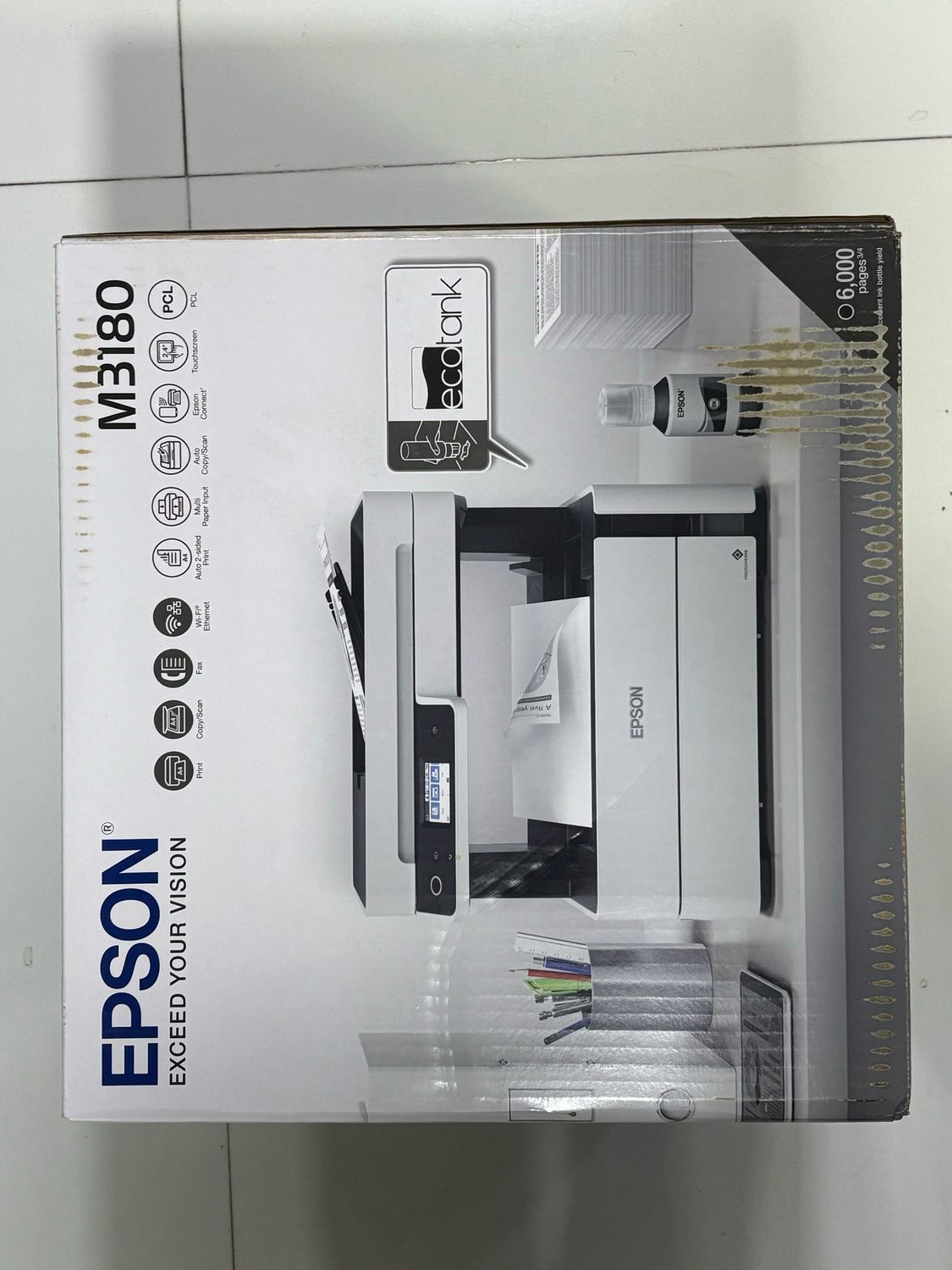 Epson M3180 EcoTank Monochrome All-in-One  Printer