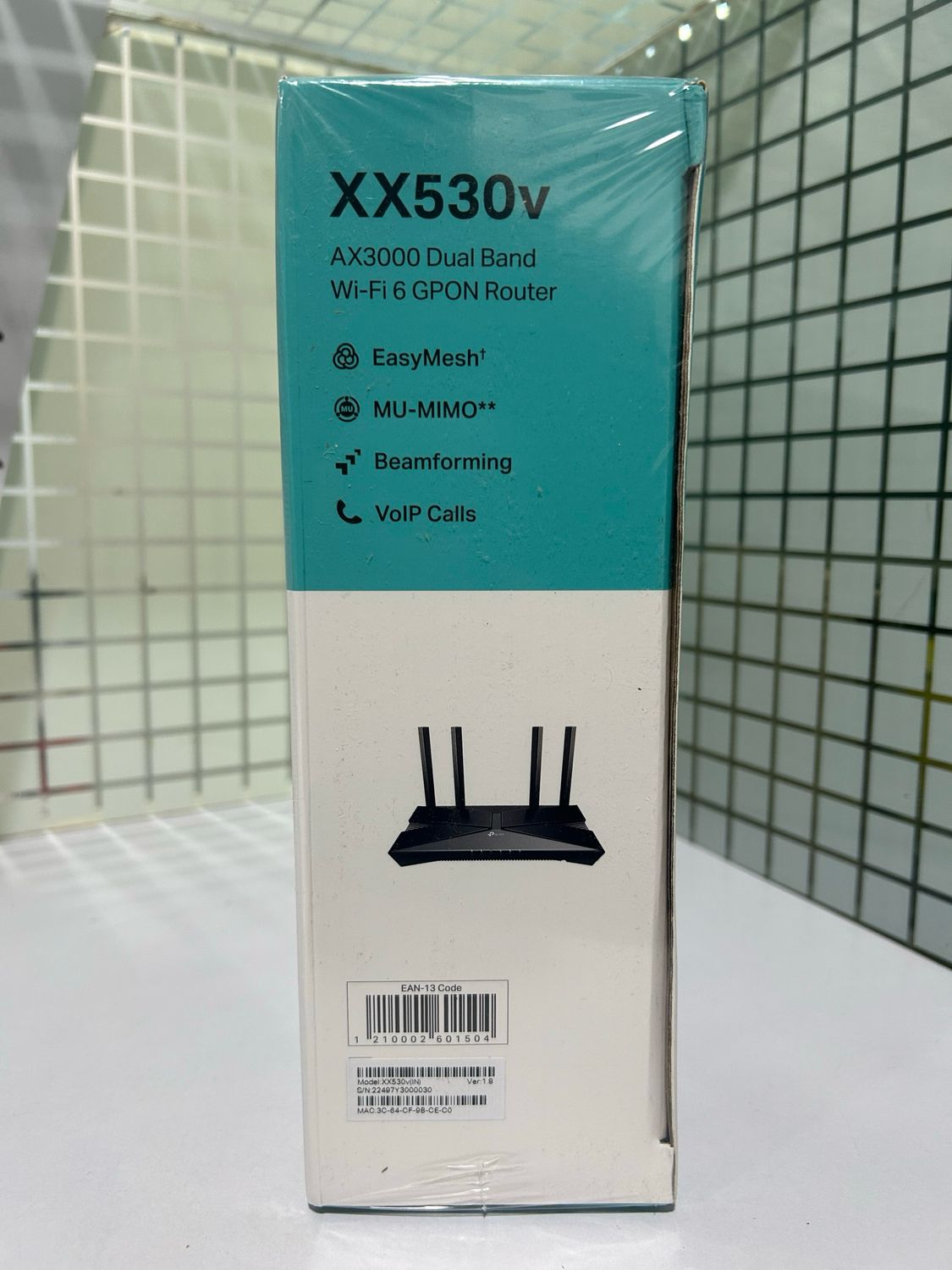 TP-Link XX-530V - Dual Band GPON ONU with 1 GE+1 FE+Wi-Fi+Voice Port