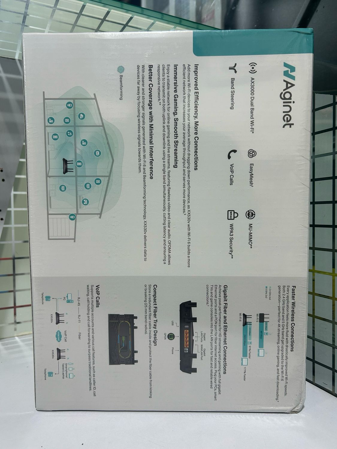 TP-Link XX-530V - Dual Band GPON ONU with 1 GE+1 FE+Wi-Fi+Voice Port