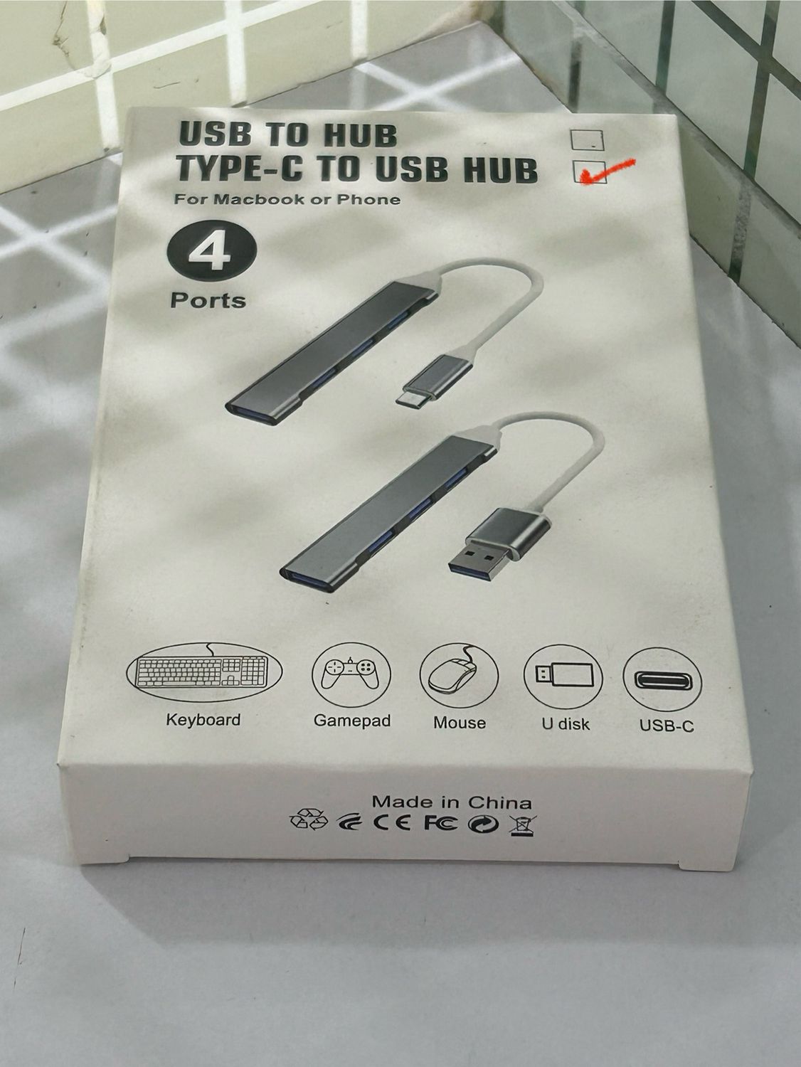 4-Port Type C to USB Hub (Super Fast 3.0)