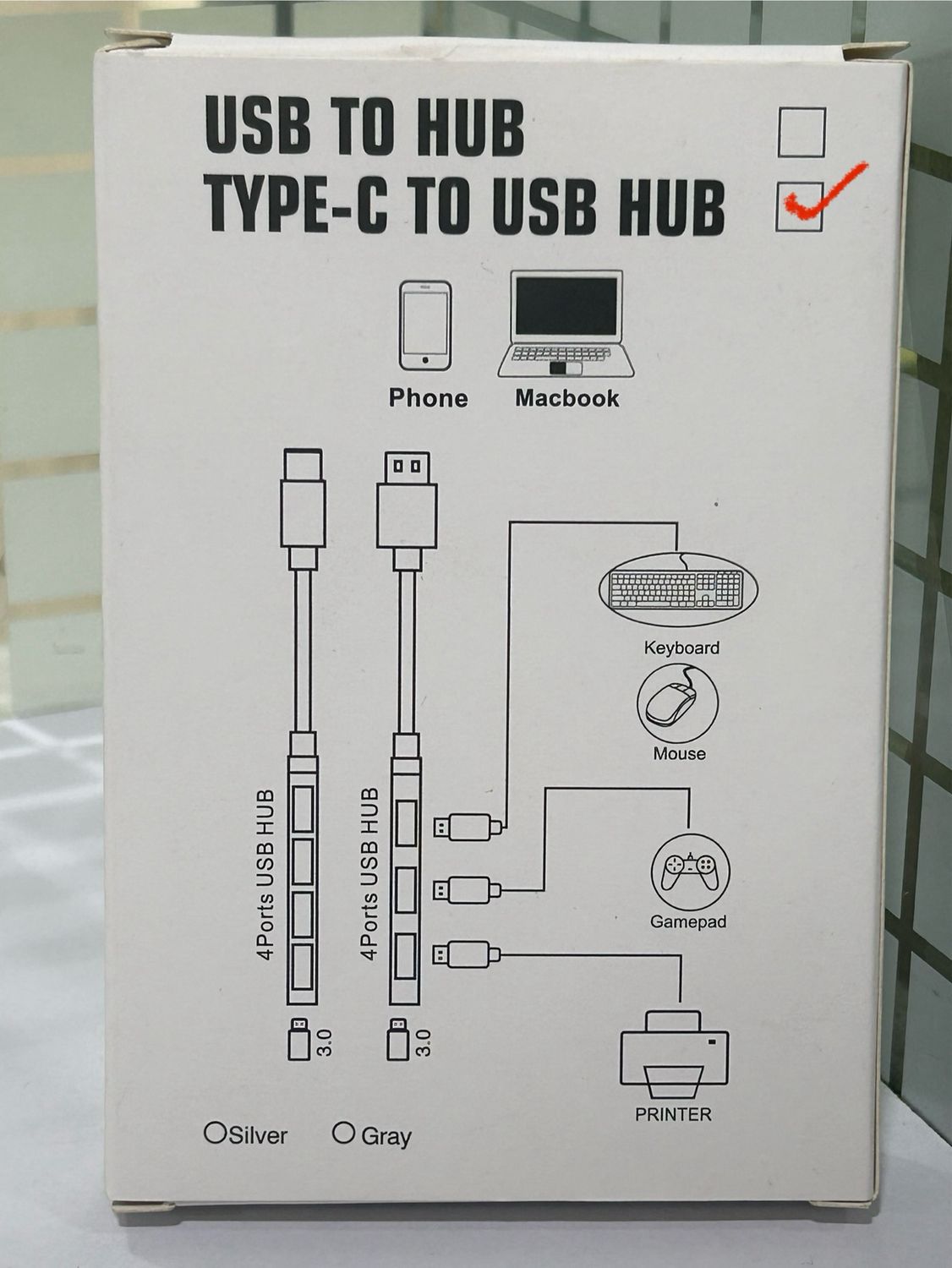 4-Port Type C to USB Hub (Super Fast 3.0)