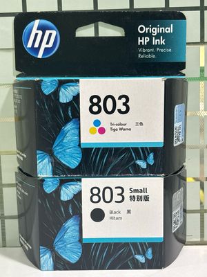 HP 803 Black + Tri-Color (DeskJet 2132, 2623, 2622)