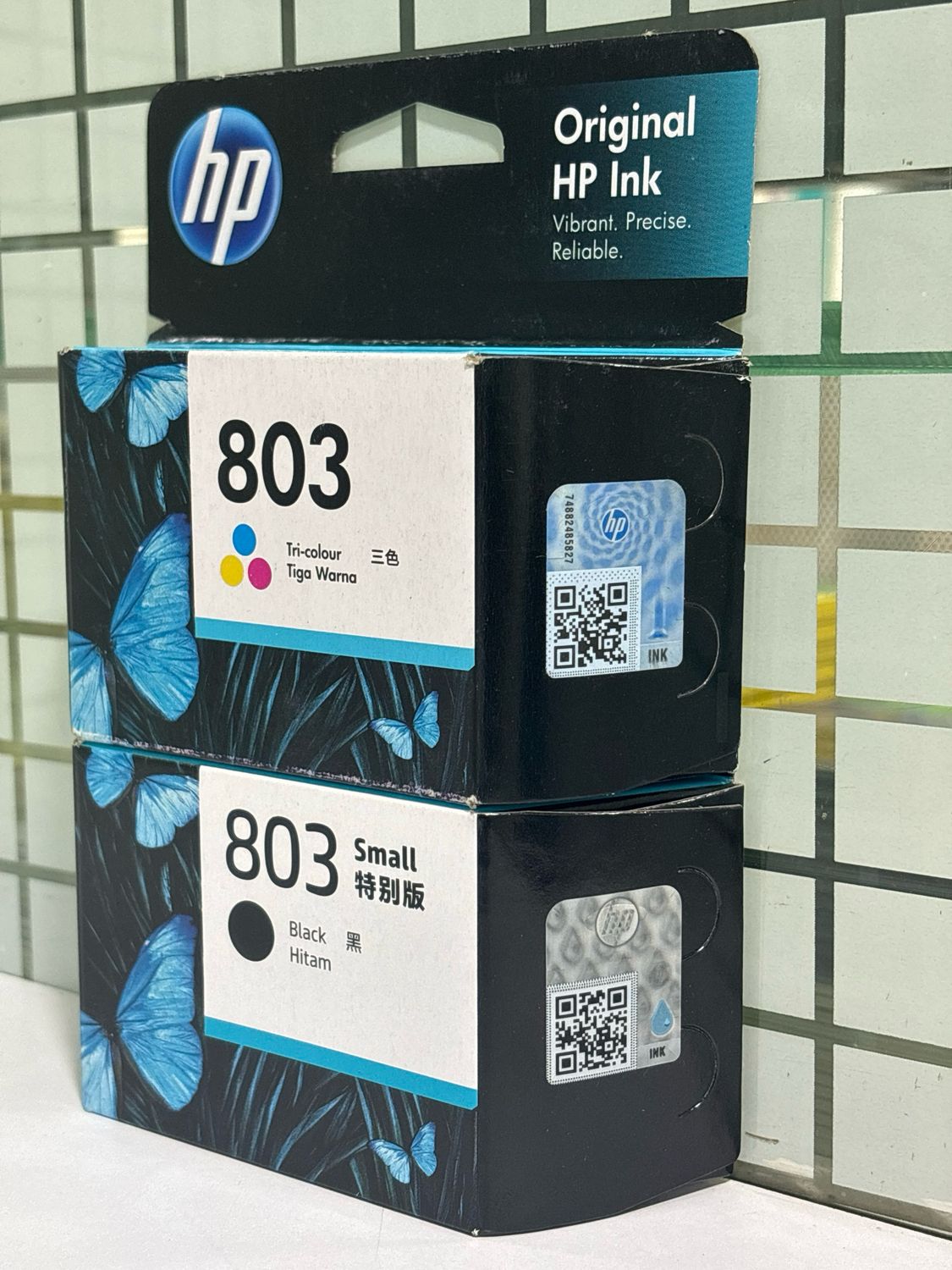 HP 803 Black + Tri-Color (DeskJet 2132, 2623, 2622) HP 803 Black + Tri-Color (DeskJet 2132, 2623, 2622)