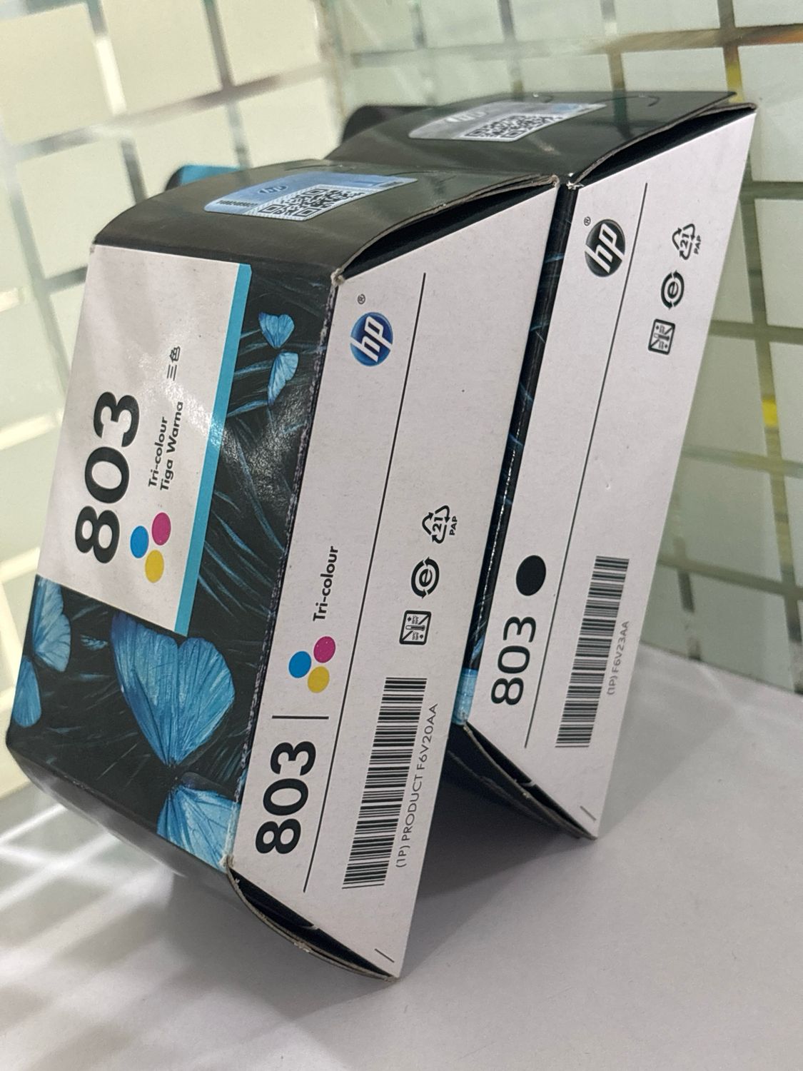 HP 803 Black + Tri-Color (DeskJet 2132, 2623, 2622) HP 803 Black + Tri-Color (DeskJet 2132, 2623, 2622)