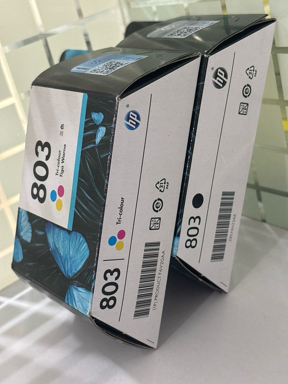 HP 803 Black + Tri-Color (DeskJet 2621, 2132, 1112) HP 803 Black + Tri-Color (DeskJet 2621, 2132, 1112)