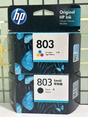 HP 803 Black + Tri-Color (DeskJet 2621, 2132, 1112)