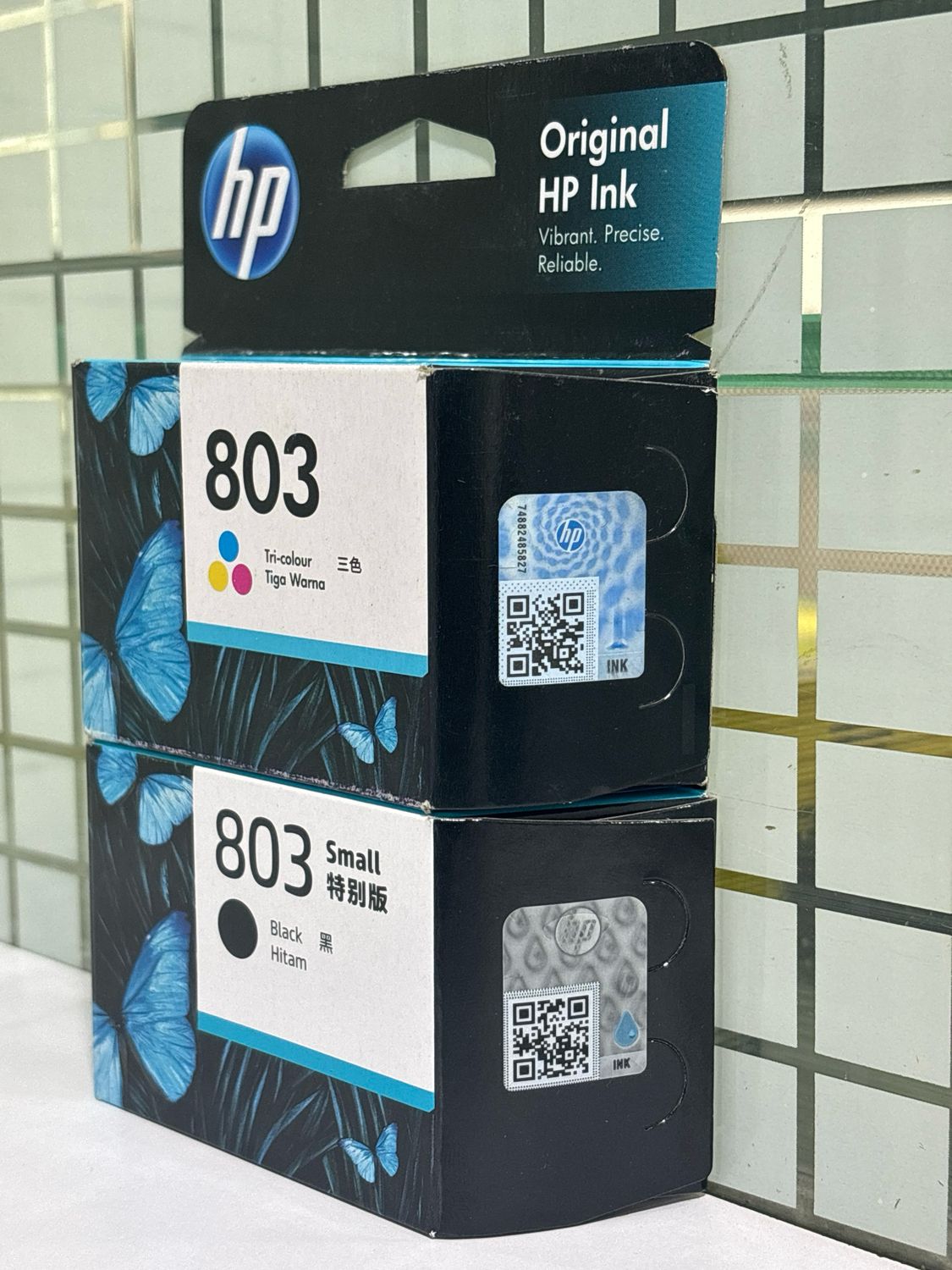 HP 803 Black + Tri-Color (DeskJet 2621, 2132, 1112) HP 803 Black + Tri-Color (DeskJet 2621, 2132, 1112)