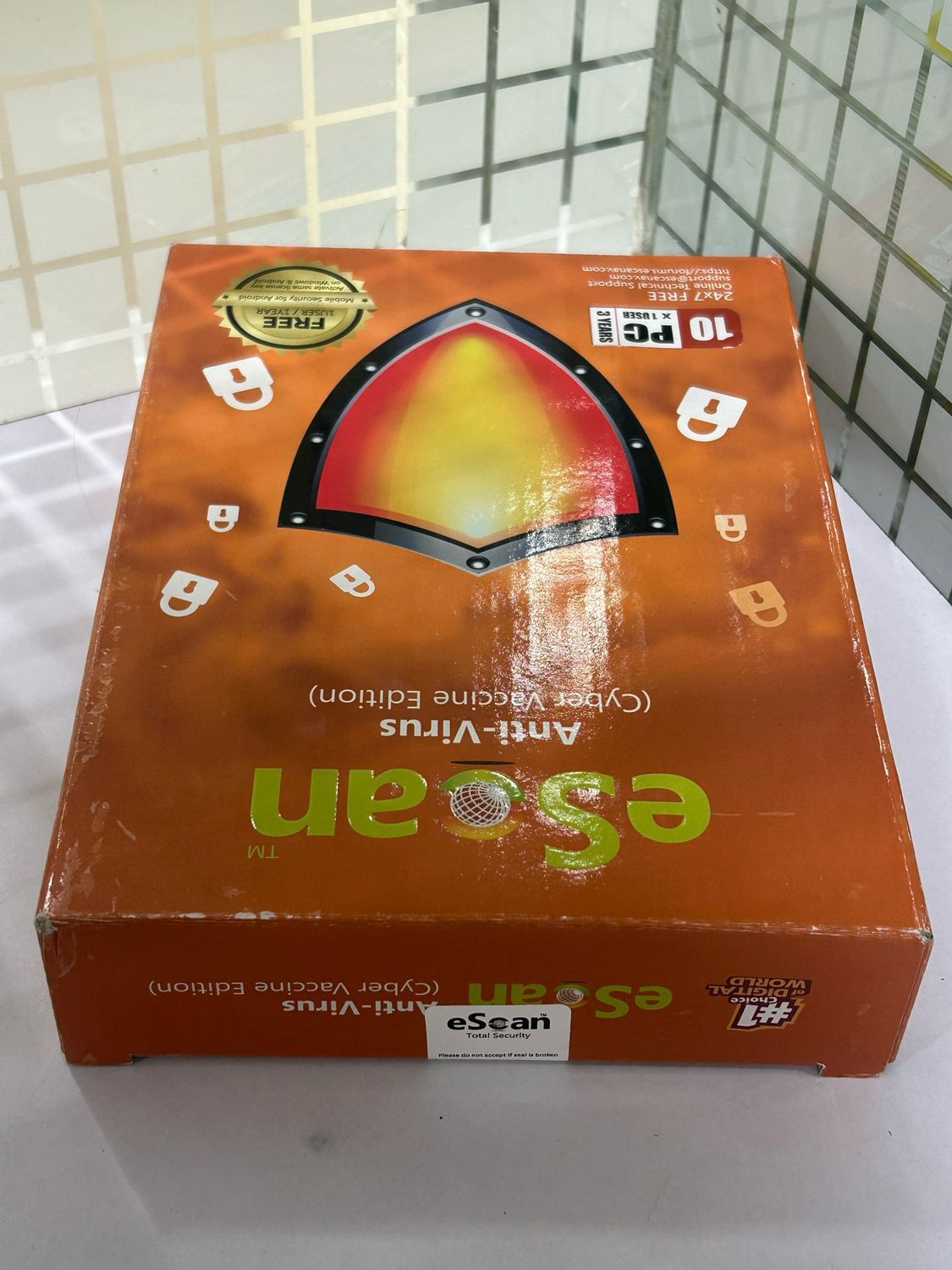 New v22x, 10 User, 3 Year, eScan Anti-Virus Security