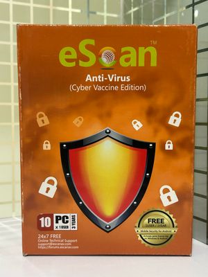 New v22x, 10 User, 3 Year, eScan Anti-Virus Security