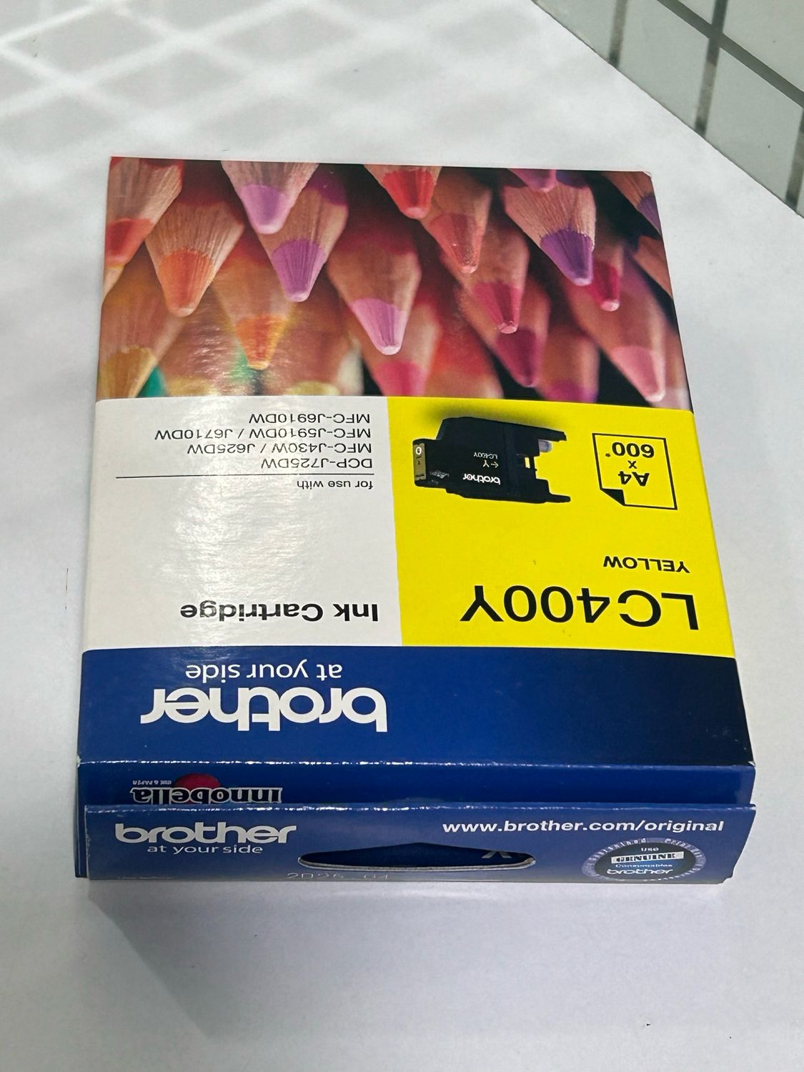 Brother LC400 Yellow Ink Cartridge