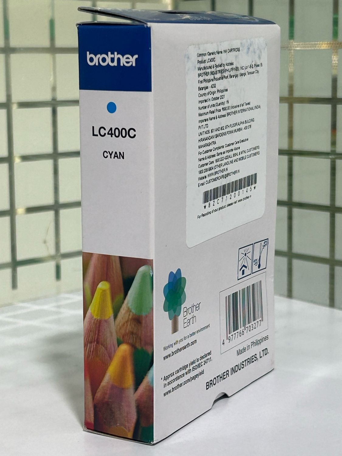Brother LC400 Cyan Ink Cartridge Brother LC400 Cyan Ink Cartridge