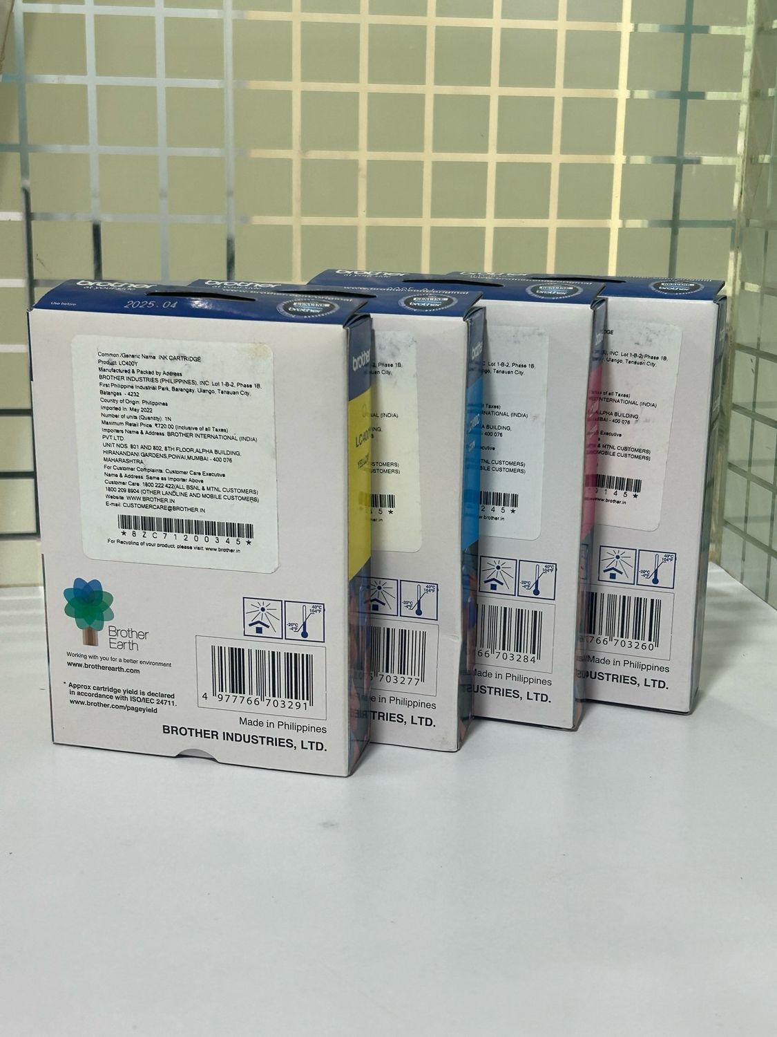 Brother LC400 Cartridge Set of 4 (J5910dw, J6710dw, J6910dw) Brother LC400 Cartridge Set of 4 (J5910dw, J6710dw, J6910dw)