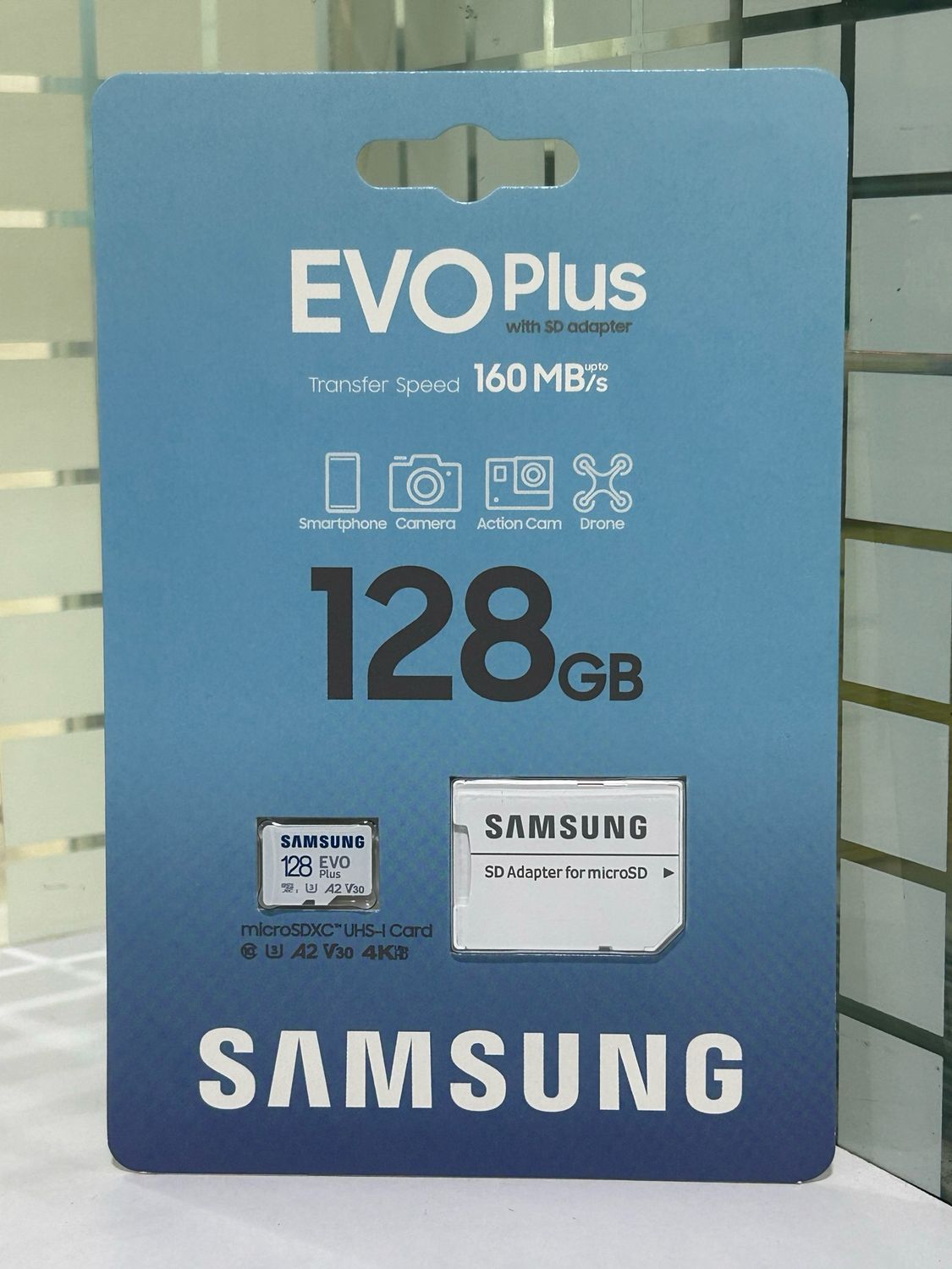 Samsung 128GB EVO Plus 160mb/s Memory Card