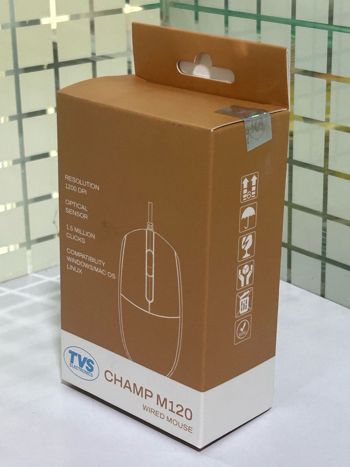 TVS Champ M120 Wired Optical Mouse (Pack of 10) TVS Champ M120 Wired Optical Mouse (Pack of 10)