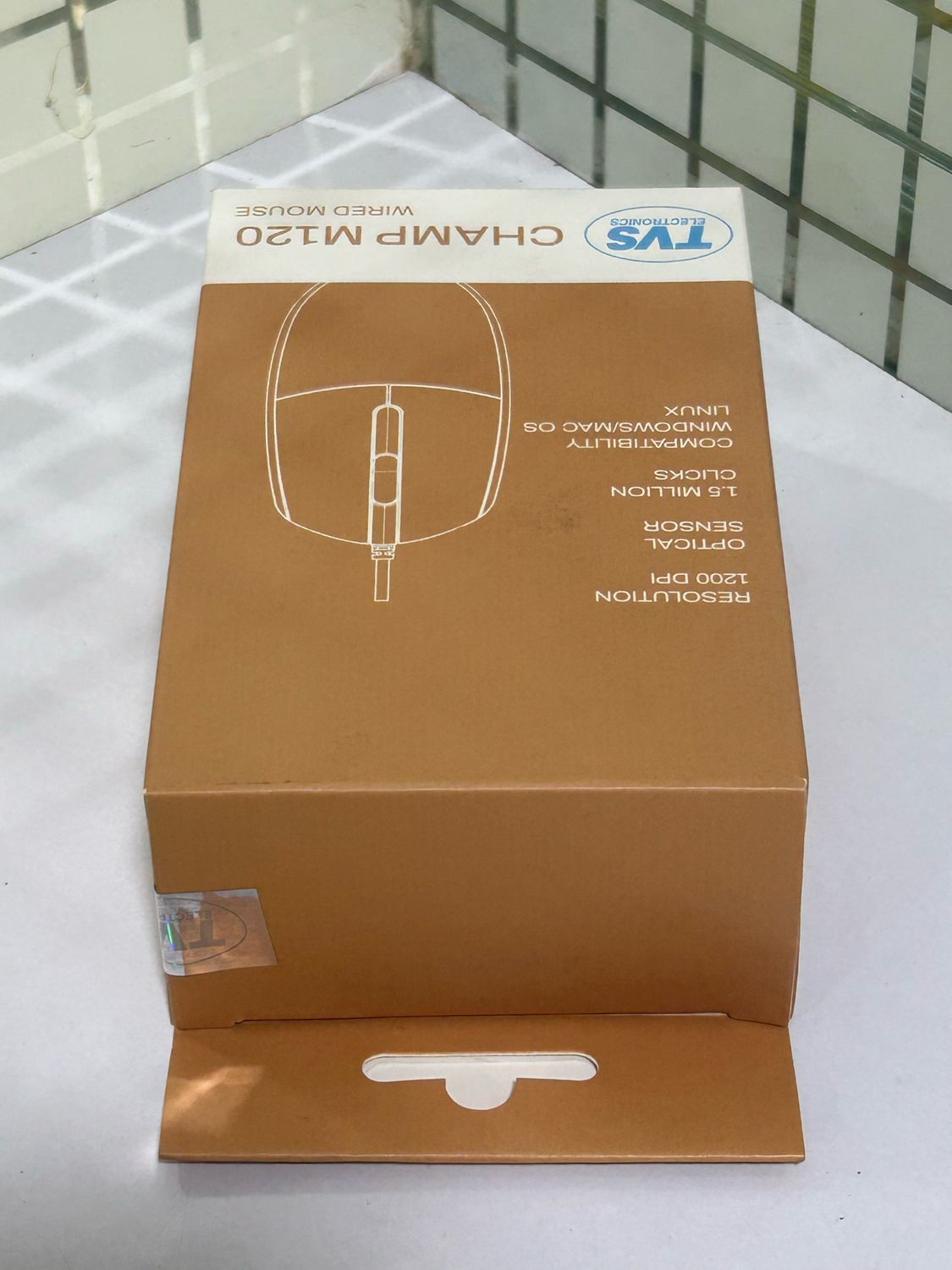 TVS Champ M120 Wired Optical Mouse