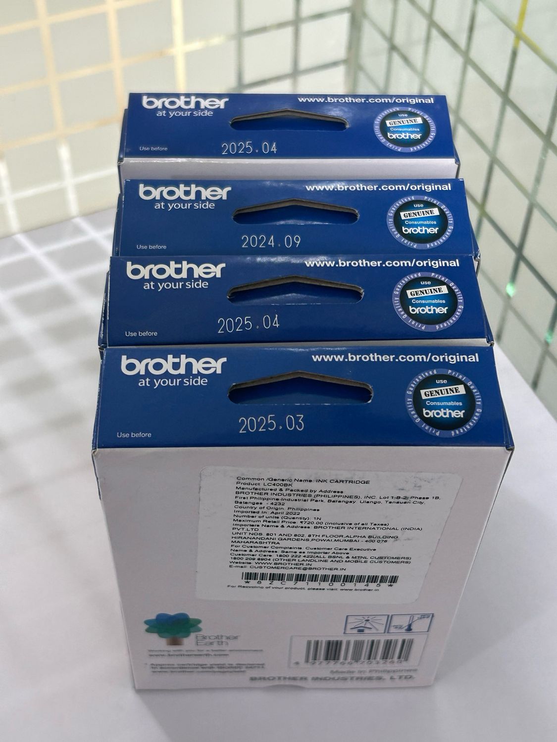Brother LC400 Cartridge Set of 4 (J5910dw, J6710dw, J6910dw) Brother LC400 Cartridge Set of 4 (J5910dw, J6710dw, J6910dw)