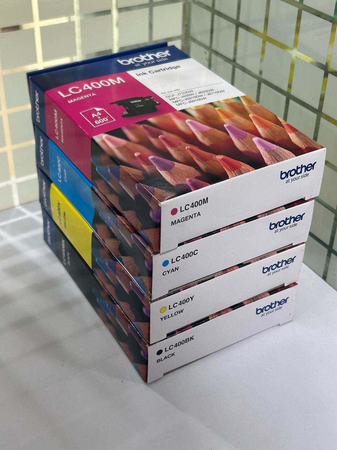 Brother LC400 Cartridge Set of 4 (J725dw, J430w, J625dw) Brother LC400 Cartridge Set of 4 (J725dw, J430w, J625dw)