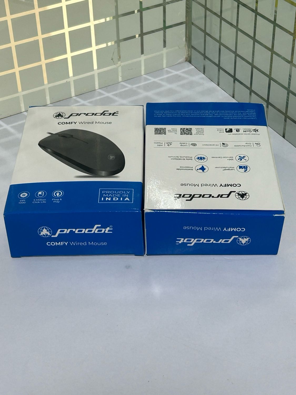 Prodot Comfy USB Wired Mouse (Pack of 10)