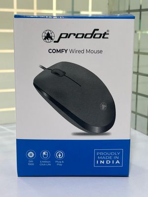 Prodot Comfy USB Wired Mouse (Pack of 10) Prodot Comfy USB Wired Mouse (Pack of 10)