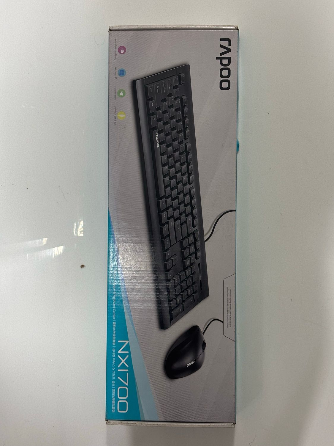 Rapoo NX 1700 USB Keyboard Mouse