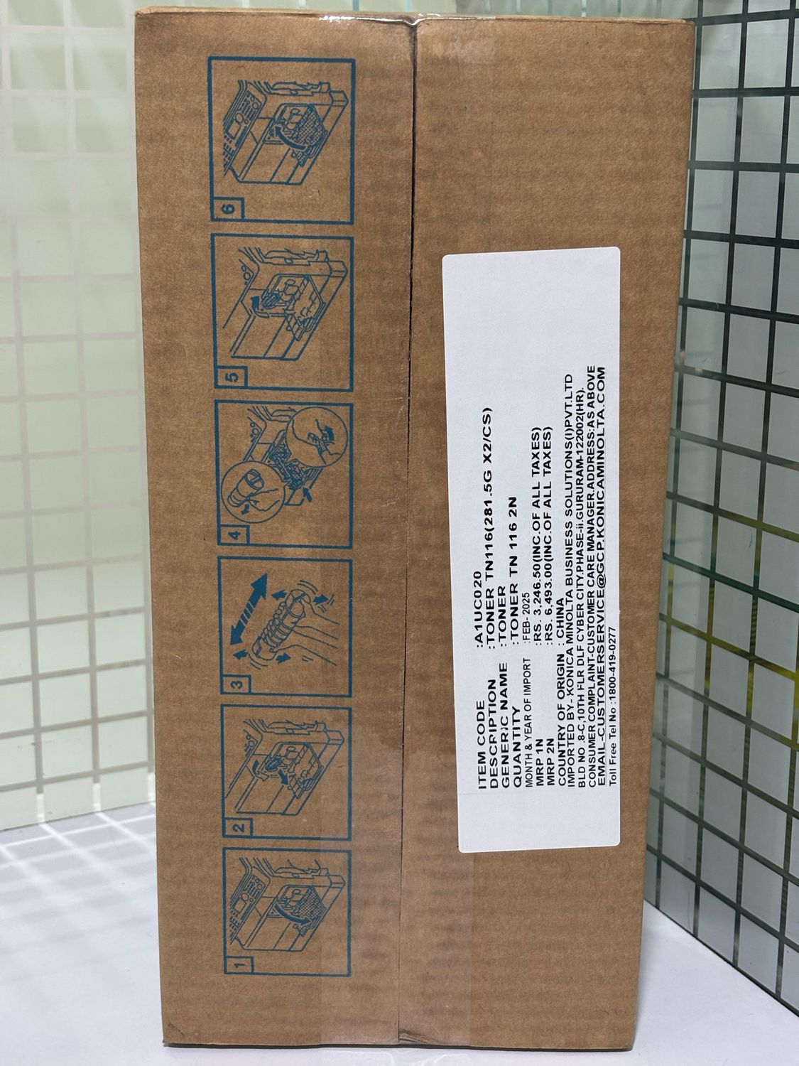 Compatible TN 116 Toner Bottle for Konica Minolta (Pack of 2) Compatible TN 116 Toner Bottle for Konica Minolta (Pack of 2)