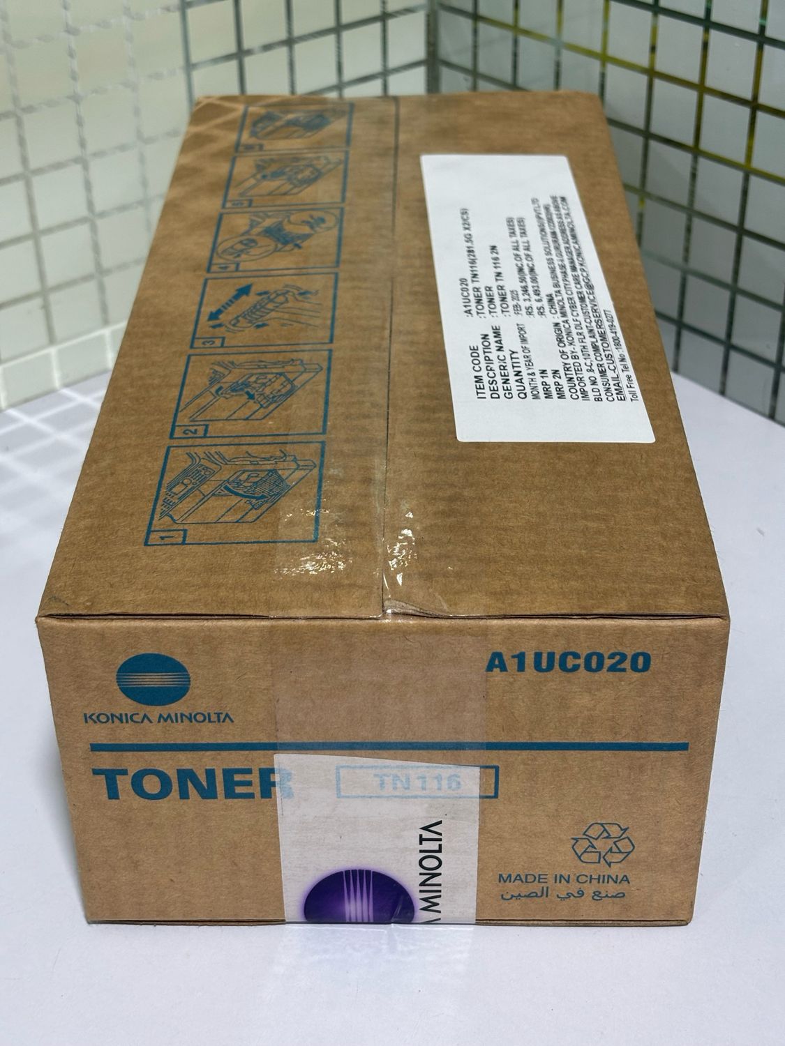 Compatible TN 116 Toner Bottle for Konica Minolta (Pack of 2) Compatible TN 116 Toner Bottle for Konica Minolta (Pack of 2)