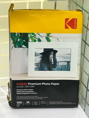 Kodak 200GSM 4X6 Inkjet Paper 100 Sheets Kodak 200GSM 4X6 Inkjet Paper 100 Sheets