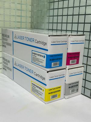 Compatible 126A Set of 4 Color Toner (HP-1025/100/175/275)