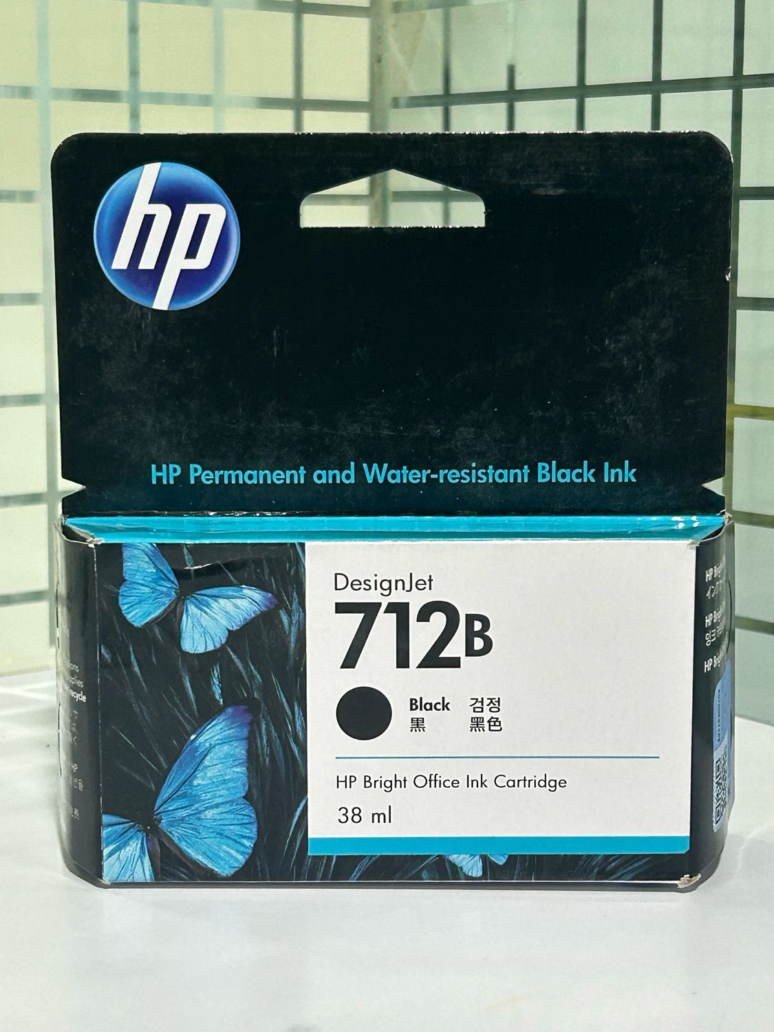 HP DesignJet 712B 38-ml Black Ink (T210, T230, T250, T630, T650)