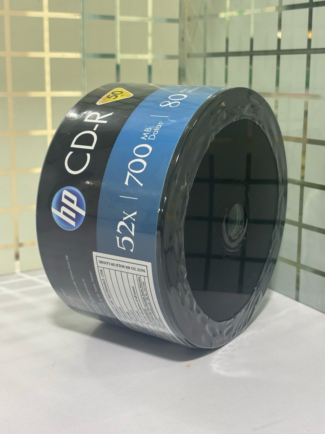 HP 52x 700MB 80-Minute CD-R Media 50-Piece Spindle HP 52x 700MB 80-Minute CD-R Media 50-Piece Spindle