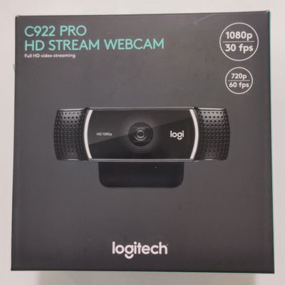 Logitech C922 Pro Stream Full HD Webcam, 1080p/30fps Logitech C922 Pro Stream Full HD Webcam, 1080p/30fps