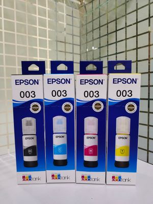 Epson 003 set of 4 bottle, (L3252, L3255, L3211, L3212)