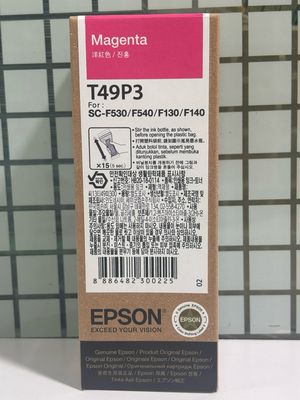 Epson T49P3 Magenta Ink Bottle, 140ml Epson T49P3 Magenta Ink Bottle, 140ml