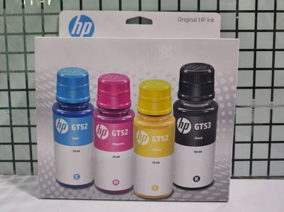 HP GT52, 53 Set of 4 bottle (516, 520, 521, 523, 524, 525)