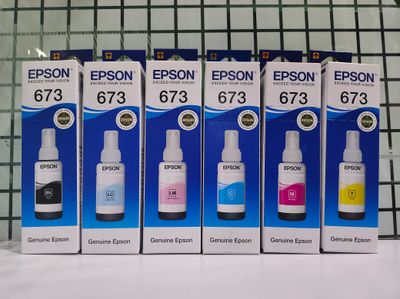 Epson 673 set of 6 bottle (L805, L850, L1800, L810, L800)