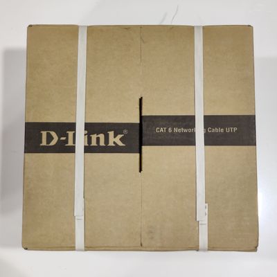 D-Link 100mtr Cat 6 UTP Cable, Grey D-Link 100mtr Cat 6 UTP Cable, Grey