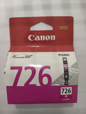 Canon Pixma 726 Magenta Ink Cartridge Canon Pixma 726 Magenta Ink Cartridge