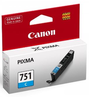 Canon Pixma 751 Cyan Ink Cartridge Canon Pixma 751 Cyan Ink Cartridge