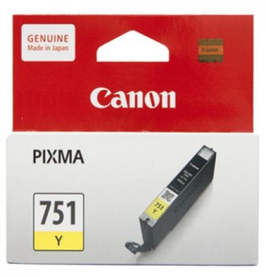 Canon Pixma 751 Yellow Ink Cartridge Canon Pixma 751 Yellow Ink Cartridge