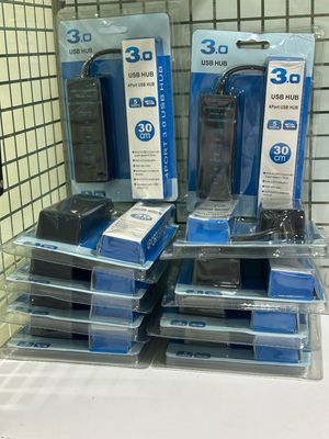 4-Port USB Hub 3.0 Speed (Pack of 10) 4-Port USB Hub 3.0 Speed (Pack of 10)