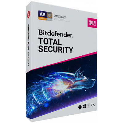 2 User, 3 Year, Bitdefender Total Security (200MB VPN)