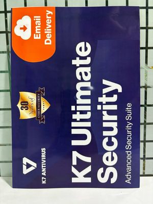 New, 3 User, 3 Year, K7 Ultimate Security New, 3 User, 3 Year, K7 Ultimate Security