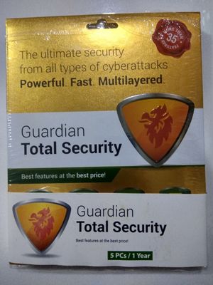 5 User, 1 Year, Guardian Total Security 5 User, 1 Year, Guardian Total Security
