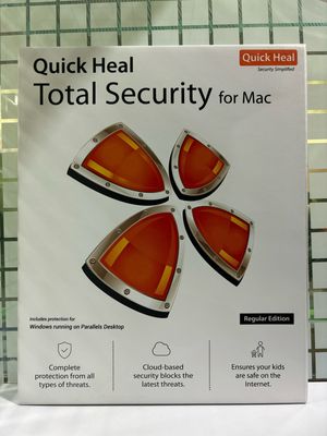 New, 1 User, 1 Year, Quick Heal Mac Book Security